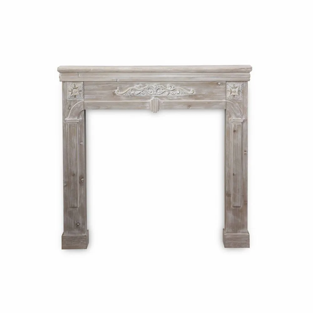 sweeek Decorative fireplace surround in Brown 2