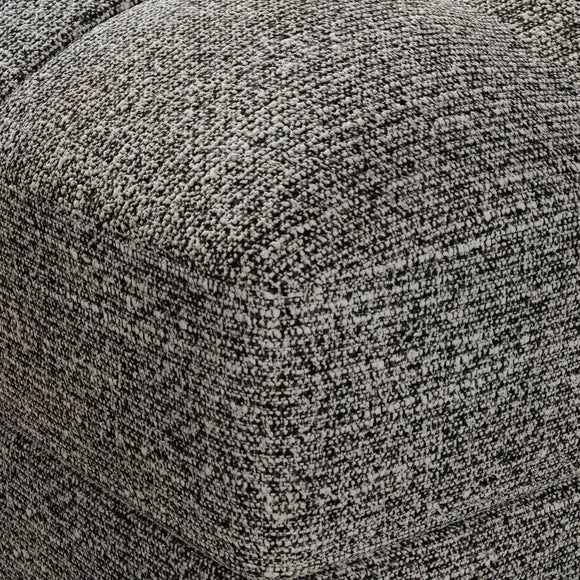 Max Multi Yarn Boucle Storage Footstool with Metal Legs 3