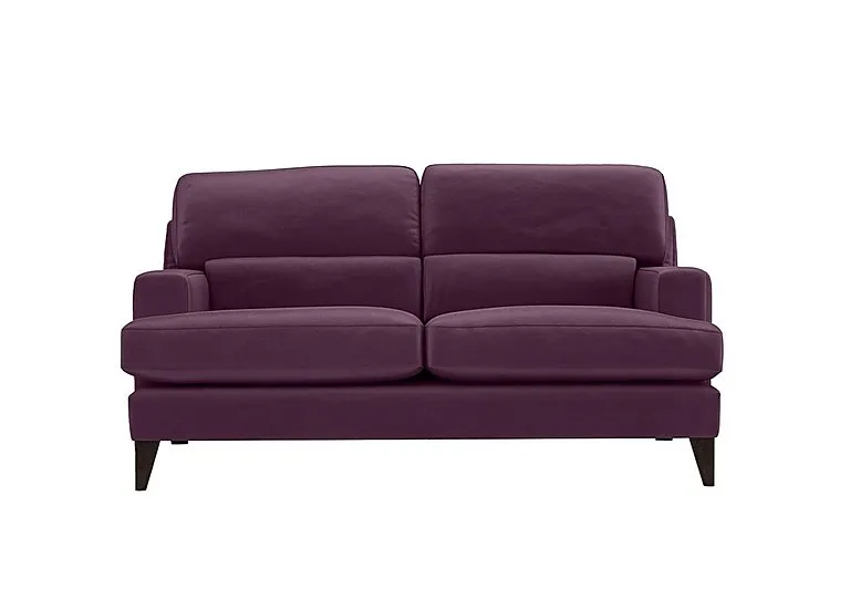 Romilly 2.5 Seater Fabric Foam Fill Sofa - Frosted Grape