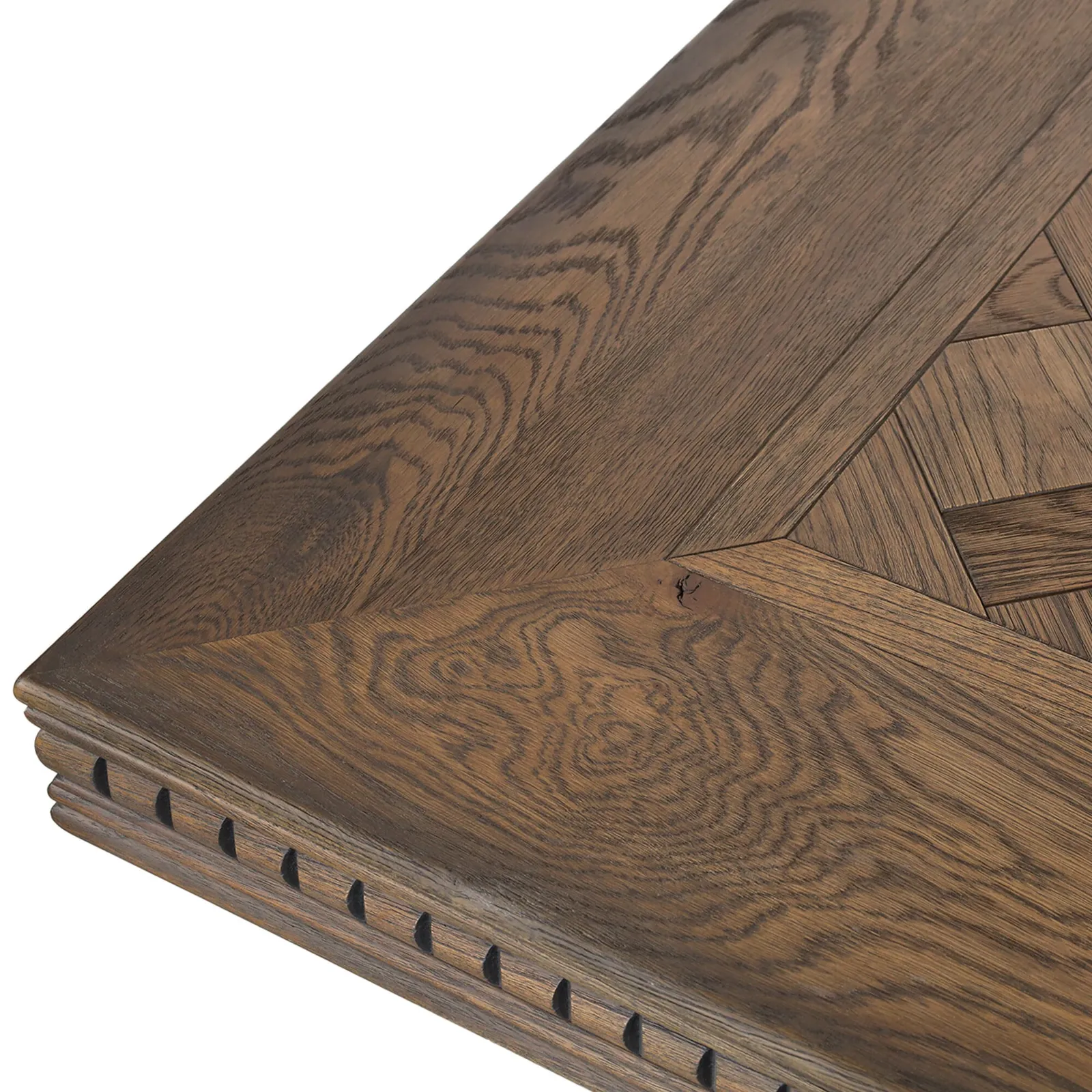 Polica Extending Dining Table, Brown Oak | Barker & Stonehouse 6