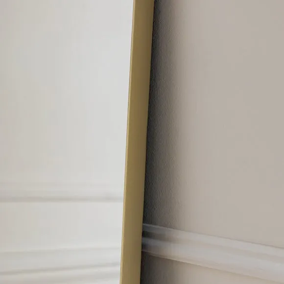 Huntly Champagne Arch Full Length Wall Mirror 2