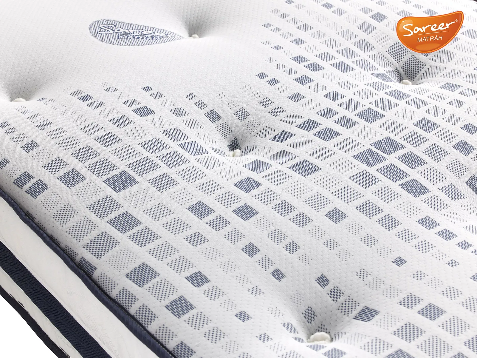 Sareer Furniture Limited Gel Coil Mattress in White 3