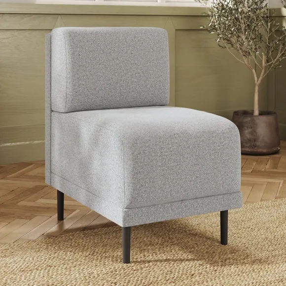Mae Small Dining Bench, Textured Weave 2