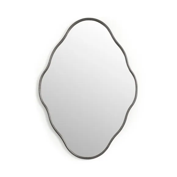 Frances Antique Effect Pond Wall Mirror 3