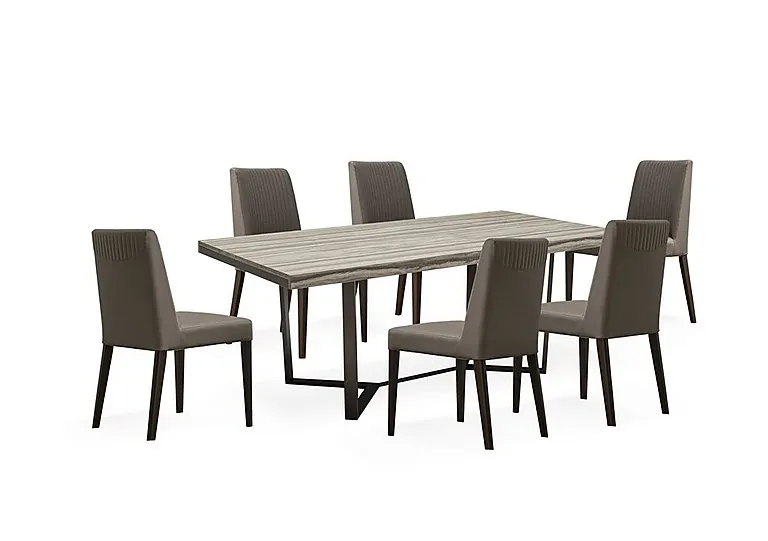 Franco Large Extending Dining Table and 6 Chairs