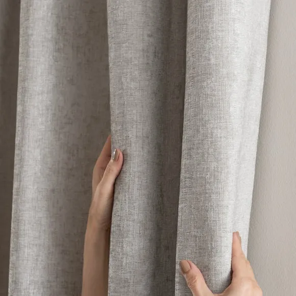 Chenille Eyelet Curtains (Blackout Available) 6