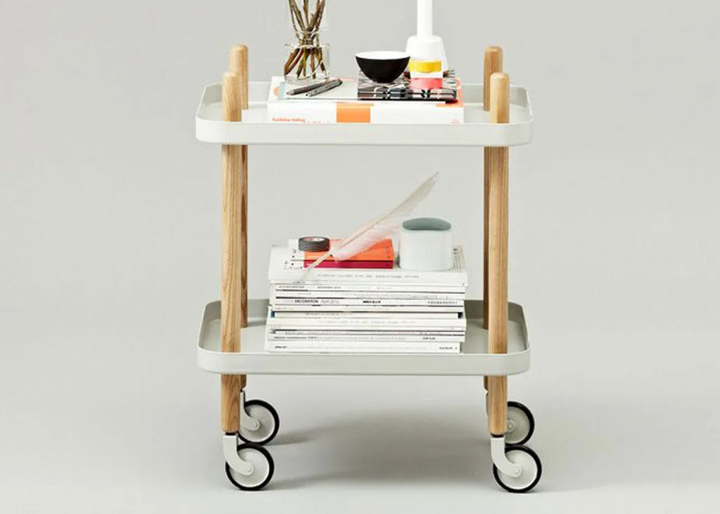 Normann Copenhagen Block Table White 2