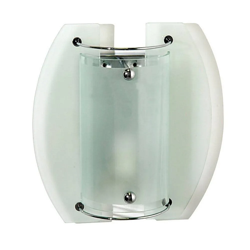Netlighting Jiva Wall Lamp E14 Polished Chrome in Silver