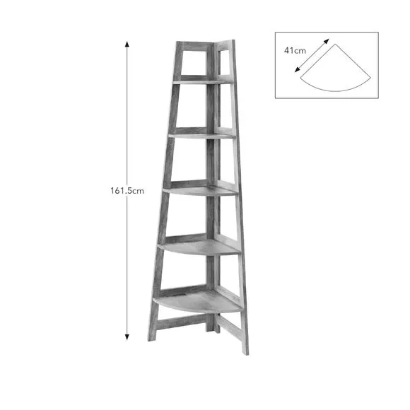 Humphrey Corner Ladder Shelf 5