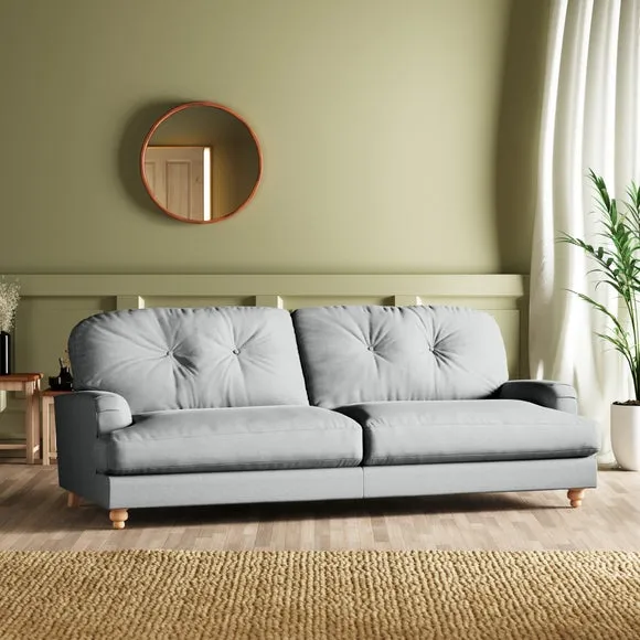 Martha Vintage Velvet 4 Seater Sofa 2