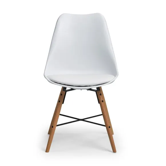 Kari Set of 2 Dining Chairs, Faux Leather 3