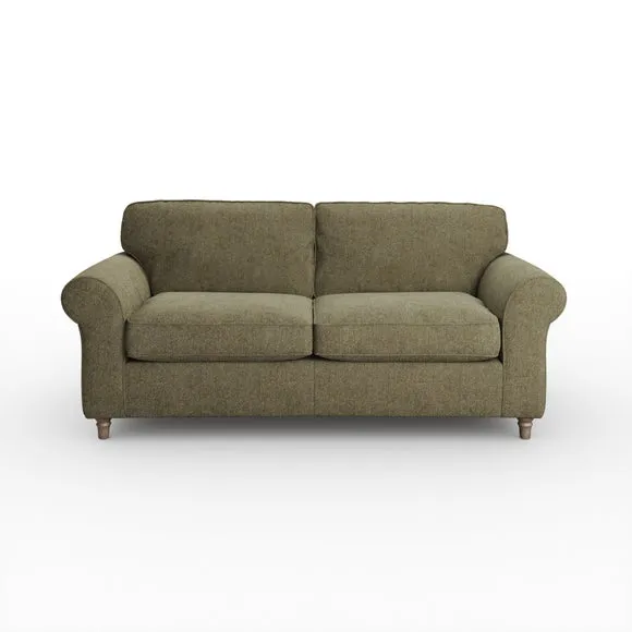 Flori Soft Chenille 3 Seater Sofa 6