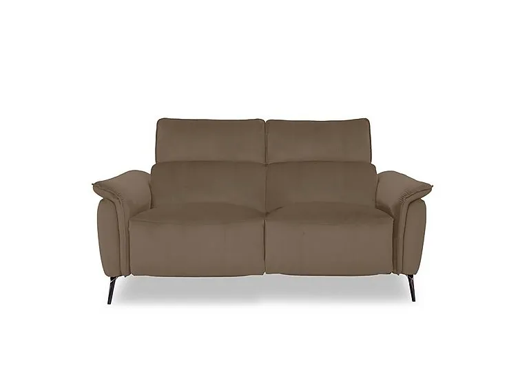 Jude Fabric 2 Seater Power Recliner Sofa with Power Headrests, Power Lumbar and Heated Seats - Opulence Cedar