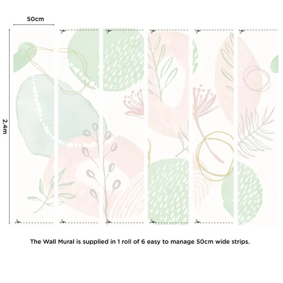 Abstract Pattern Wall Mural 4