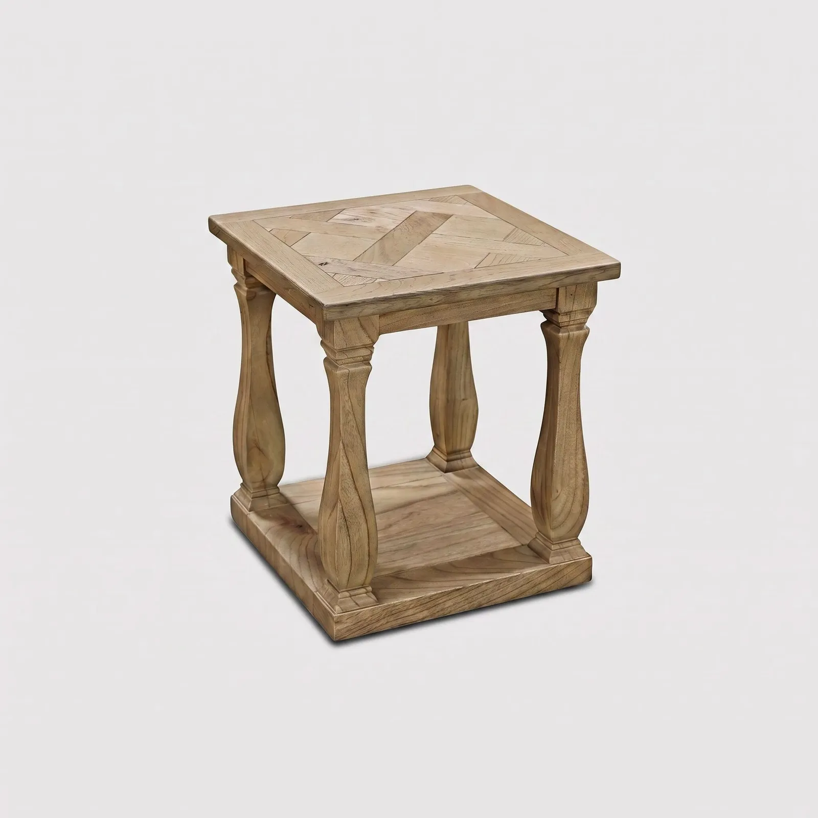 Papillon Sidetable 50X42X42Cm, Brown Oak | Barker & Stonehouse