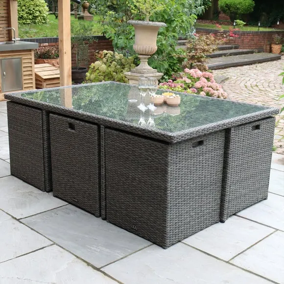 Paris 10 Seater Cube Dining Set 5