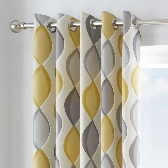 Fusion Lennox Eyelet Curtains 1