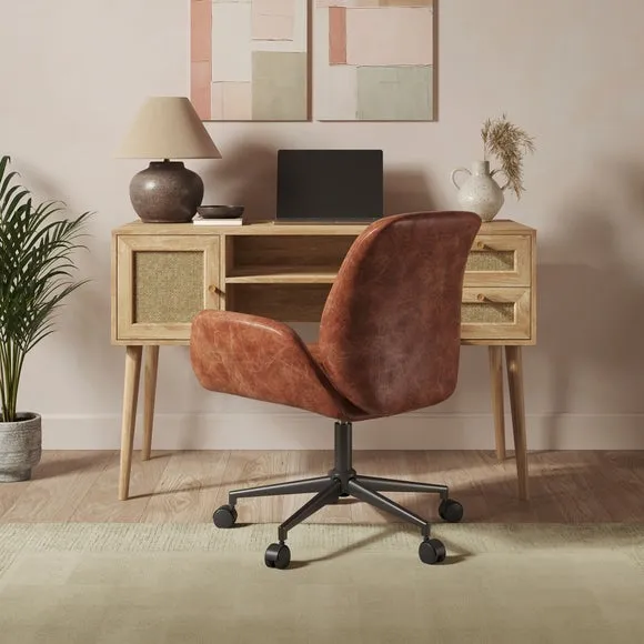 Ginny Faux Leather Office Chair 2