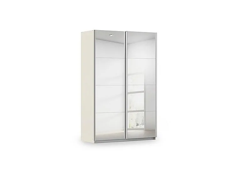 Impulse 136cm 2 Door Mirror Slider Wardrobe