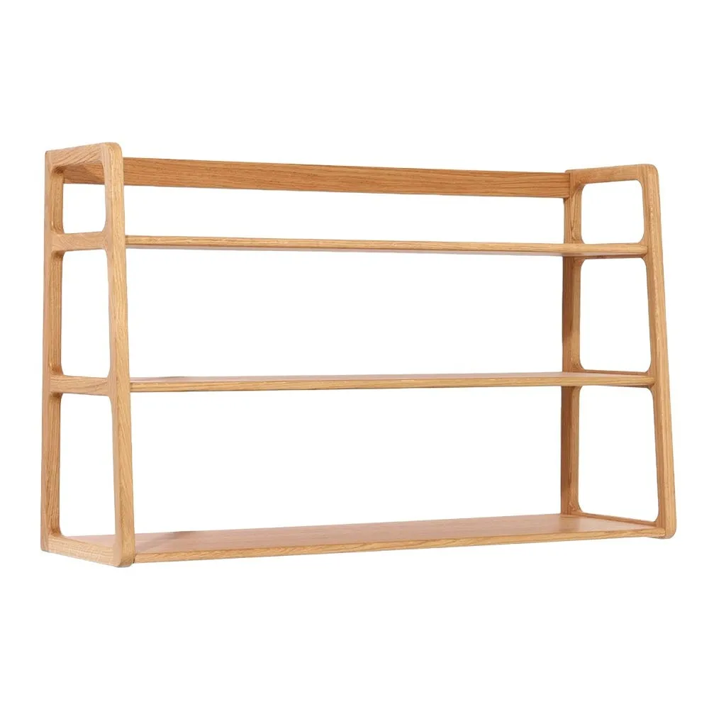 Scp Agnes Wall Mounted Shelves Oak 2