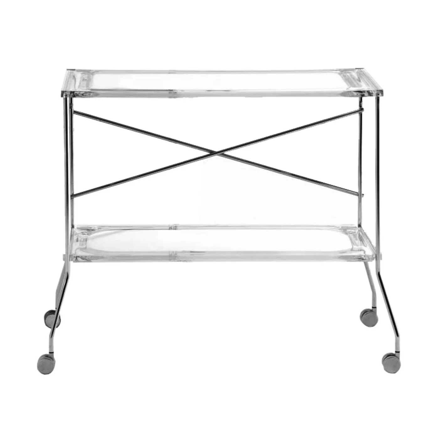 Kartell Flip Trolley Crystal