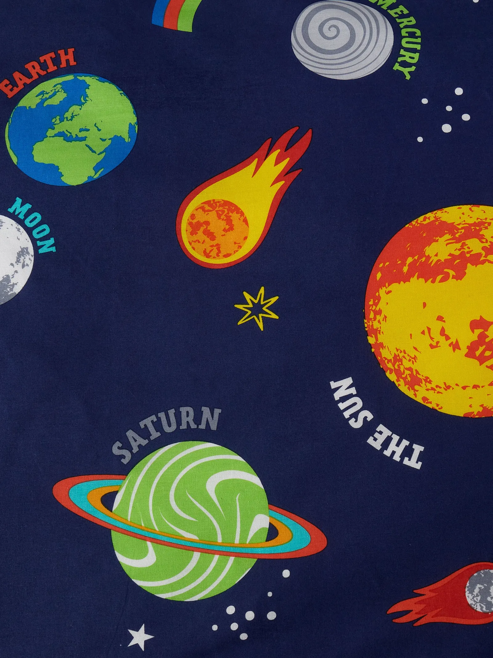 Catherine Lansfield 'Lost In Space' Duvet Cover Set in Blue 4