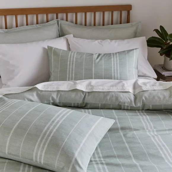 Harley Stripe Polycotton Duvet Cover & Pillowcase Set 2