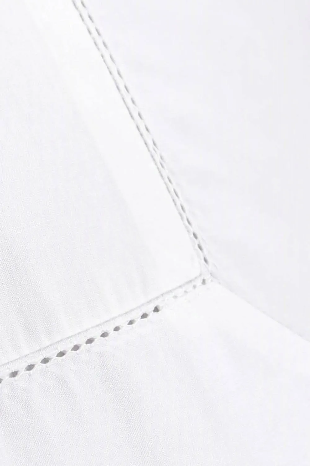 Martex Embroidered Duvet Cover Set in White 4