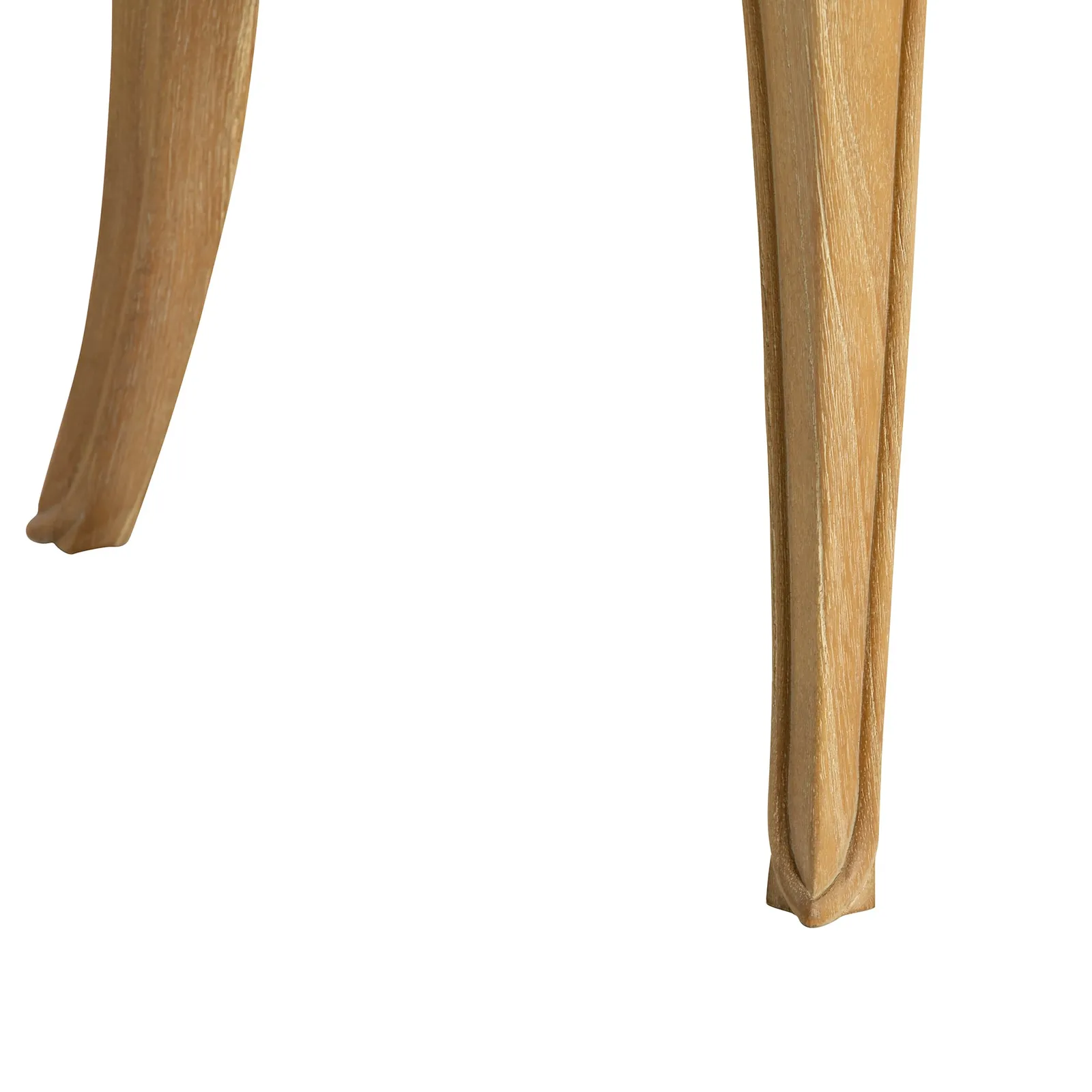 Cecile Upholstered Stool, Neutral Wood | Barker & Stonehouse 5