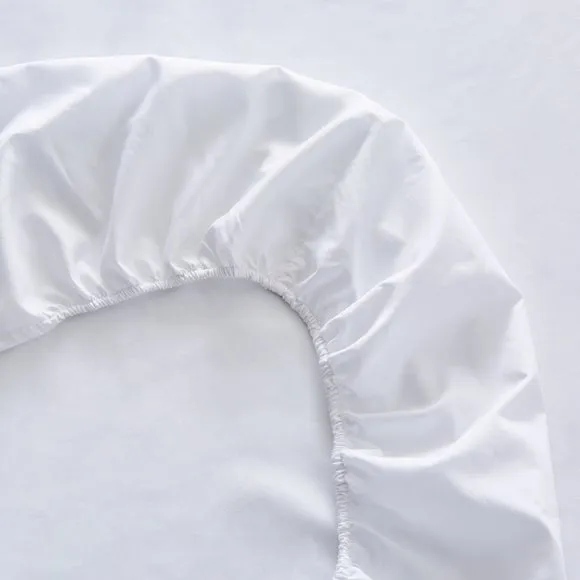 Hotel 400 Thread Count 100% Cotton Sateen Fitted Sheet 3