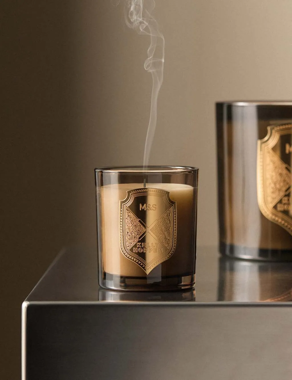 M&S X Kelly Hoppen No.4 Fragrance Candle Taupe