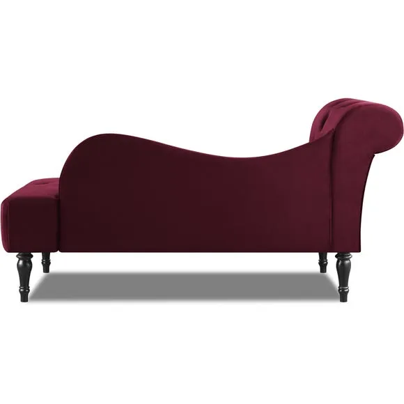 Wisteria Velvet Chaise Lounge 6