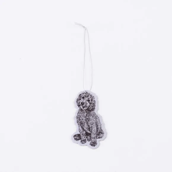 Set of 2 Sandalwood Cockapoo Air Fresheners 3