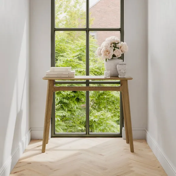 Return - LPD Kitt Smoked Console Table