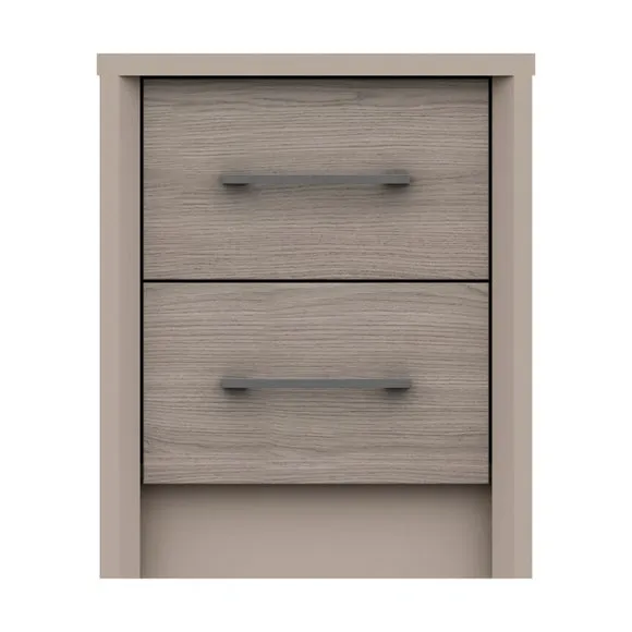 Dolan 2 Drawer Bedside Table