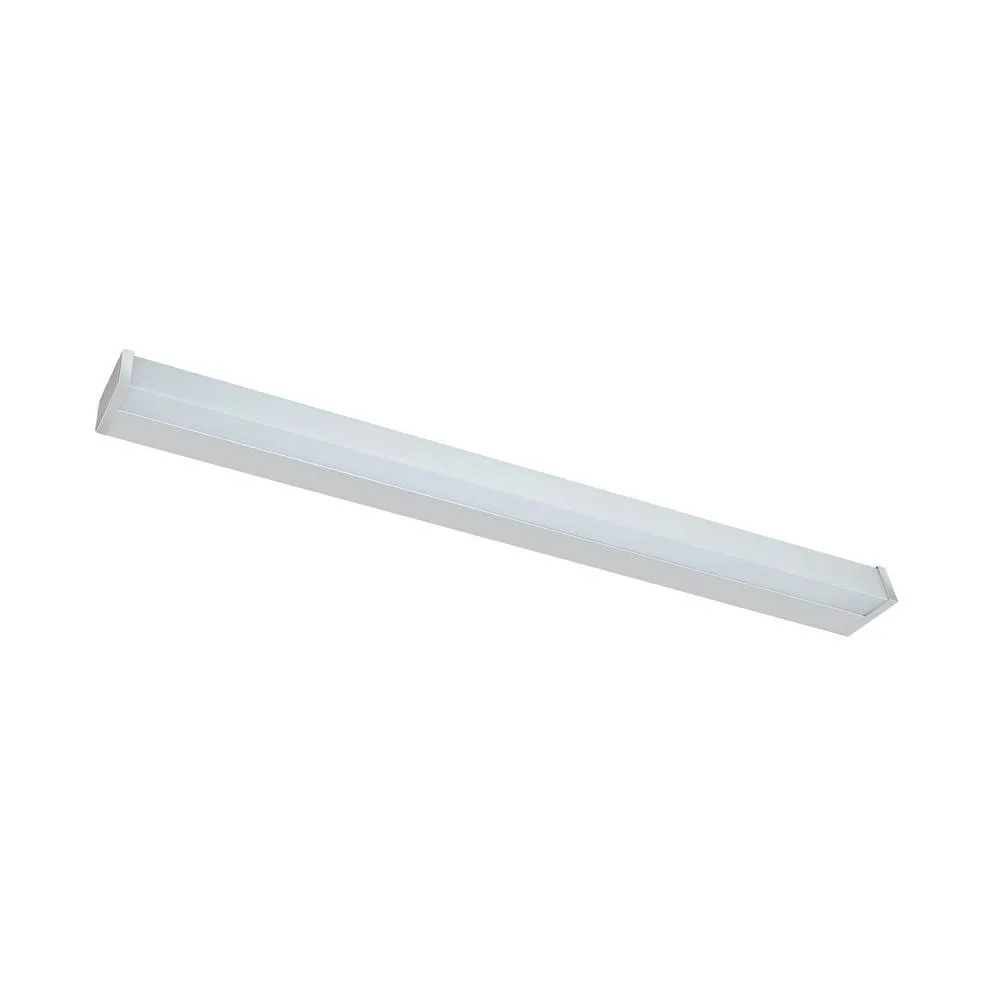 Netlighting Modern LED Wall Lamp Chrome Warm White 3000K 1200lm IP44 in Grey 2