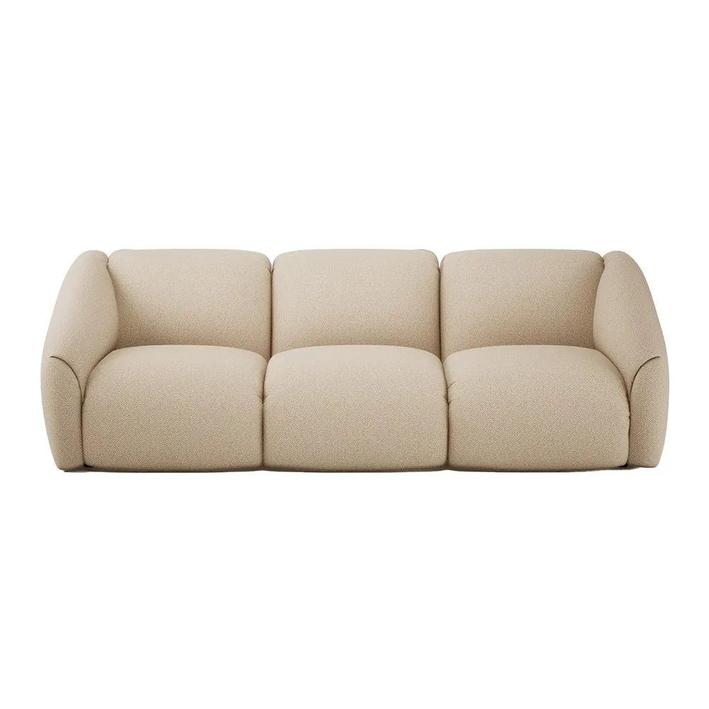 Scp Puffer 3 Seater Formal Sofa Loop Twill Fossil 2