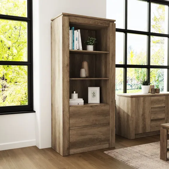 Canyon Bookcase, Oak 2
