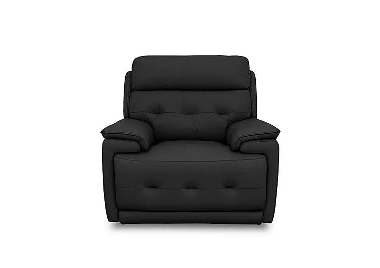 Brescia Leather Chair - Classic Black