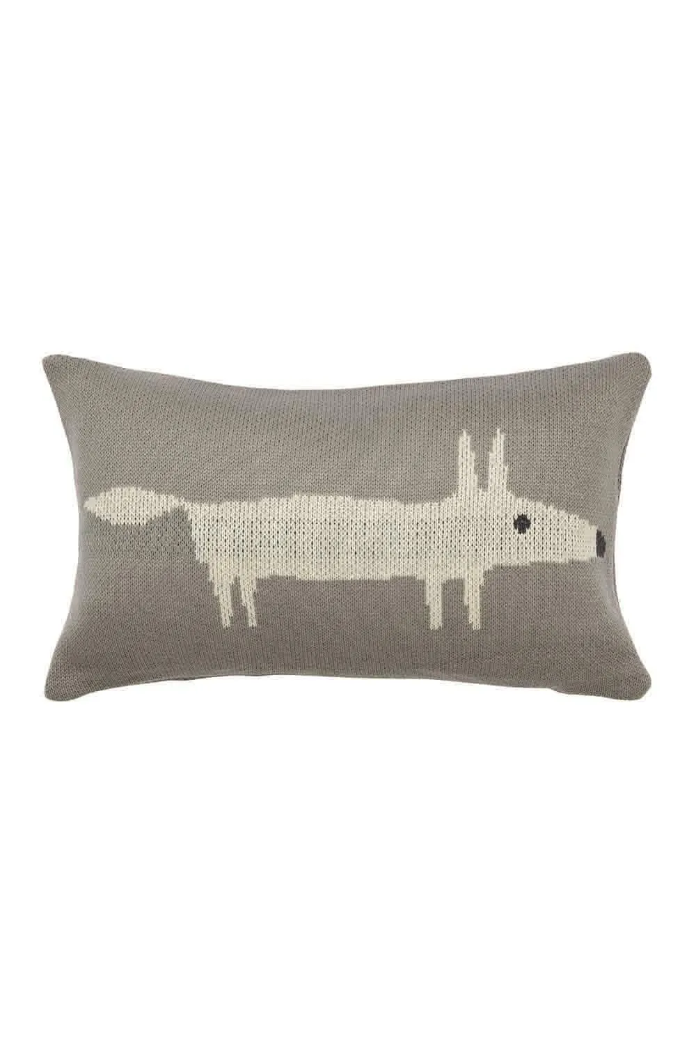 Scion 'Mr Fox' Cushion in Silver