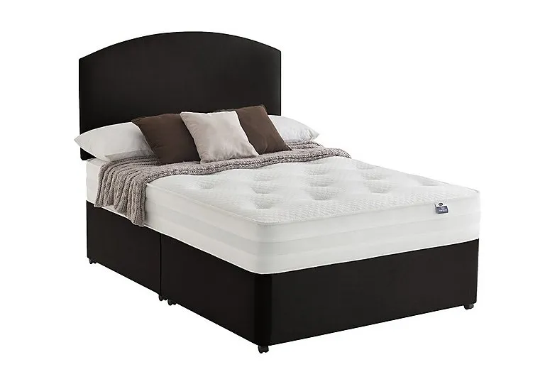 Mirapocket Serenity 1200 Divan Set With 2 Drawer Storage With No Storage - Super King
