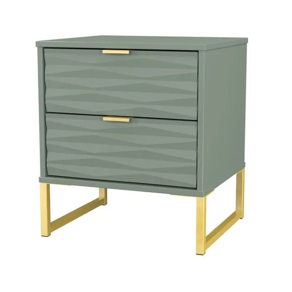 Tuxford 2 Drawer Bedside Table 4