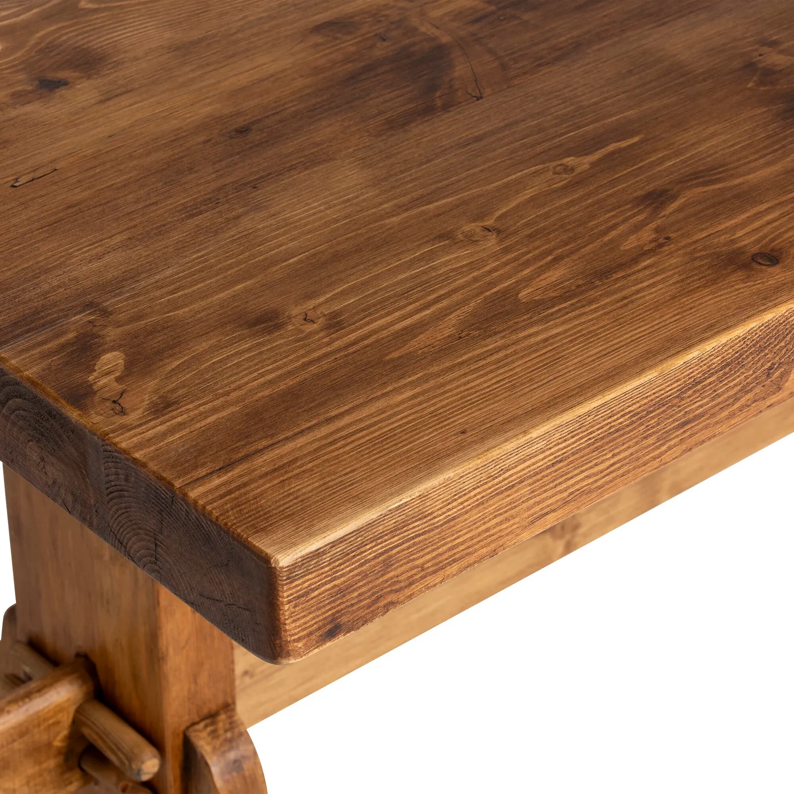 Covington Dining Table 240X100 Polished Timber Wood | W240cm | Barker & Stonehouse 5
