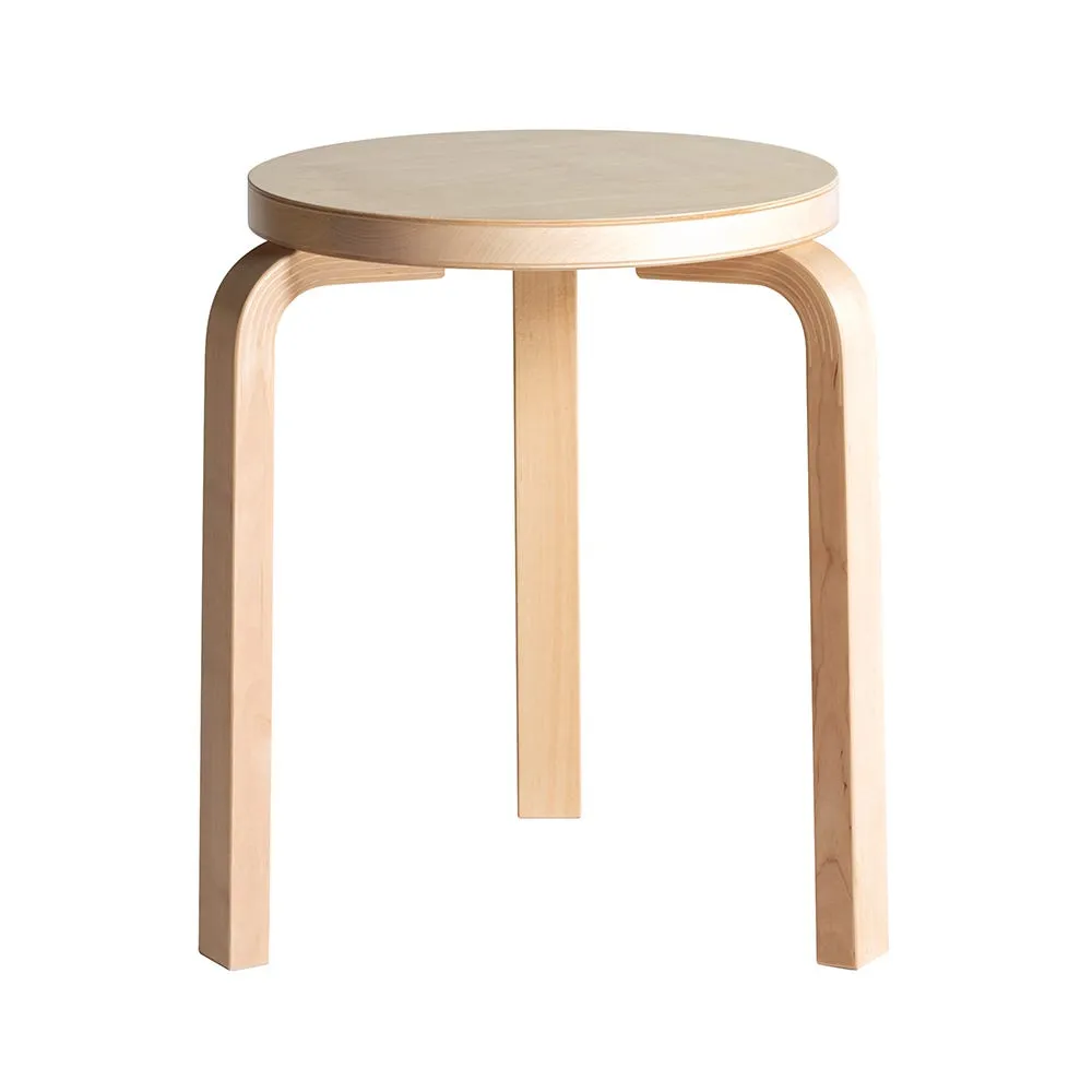 Artek Stool 60 Natural Lacquered Birch 2