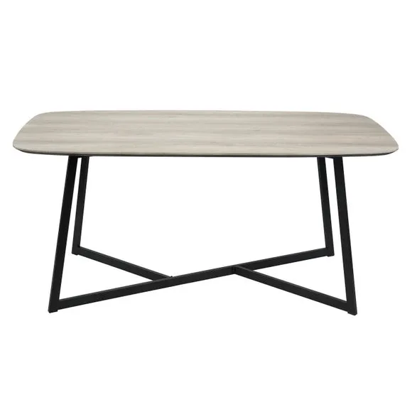 Pacific 4 Seater Ukiah Dining Table, Wood Effect 4