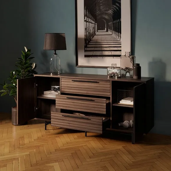 Bryant 3 Drawer & 2 Door Sideboard 2