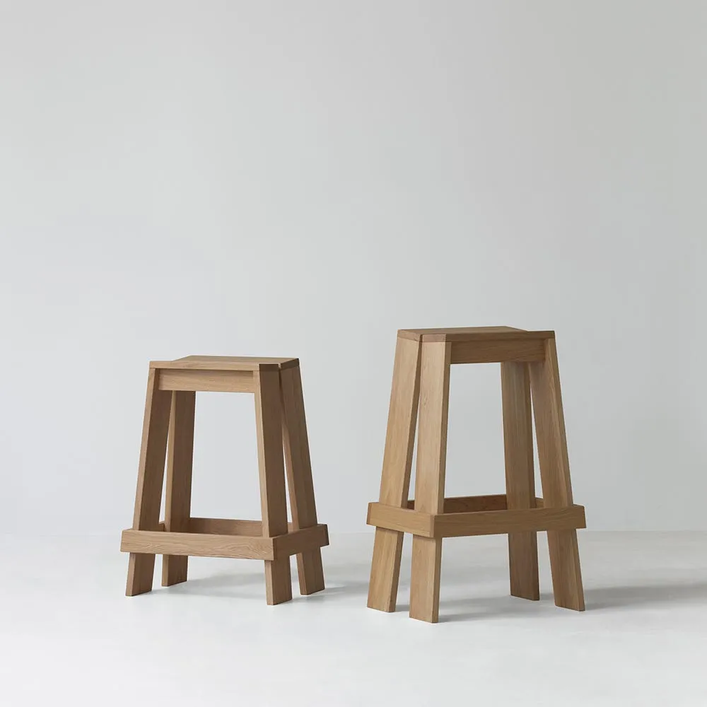 Normann Copenhagen Let Barstool 65cm Light Grey 4