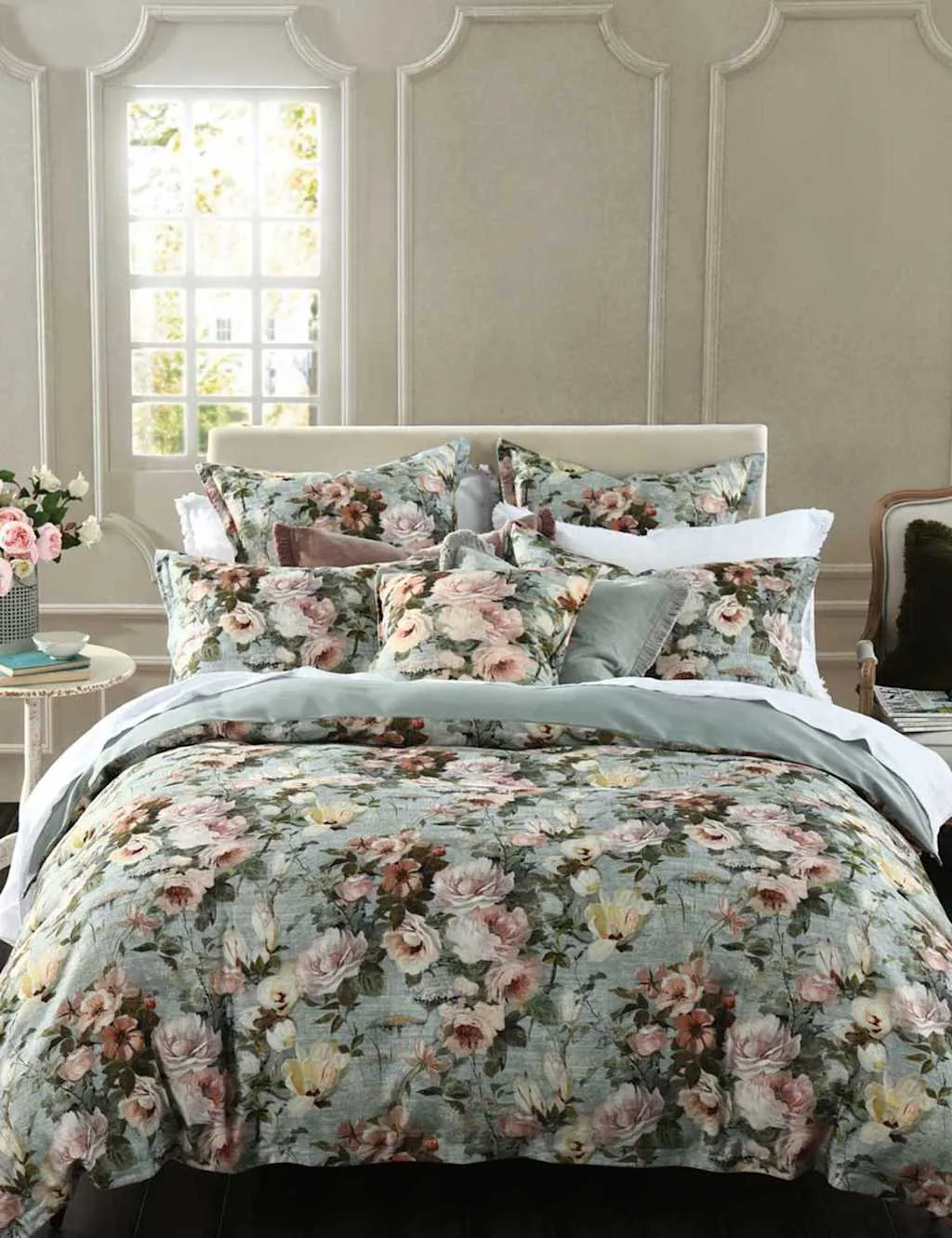 MM Linen Pure Cotton Odile Bedding Set Multi