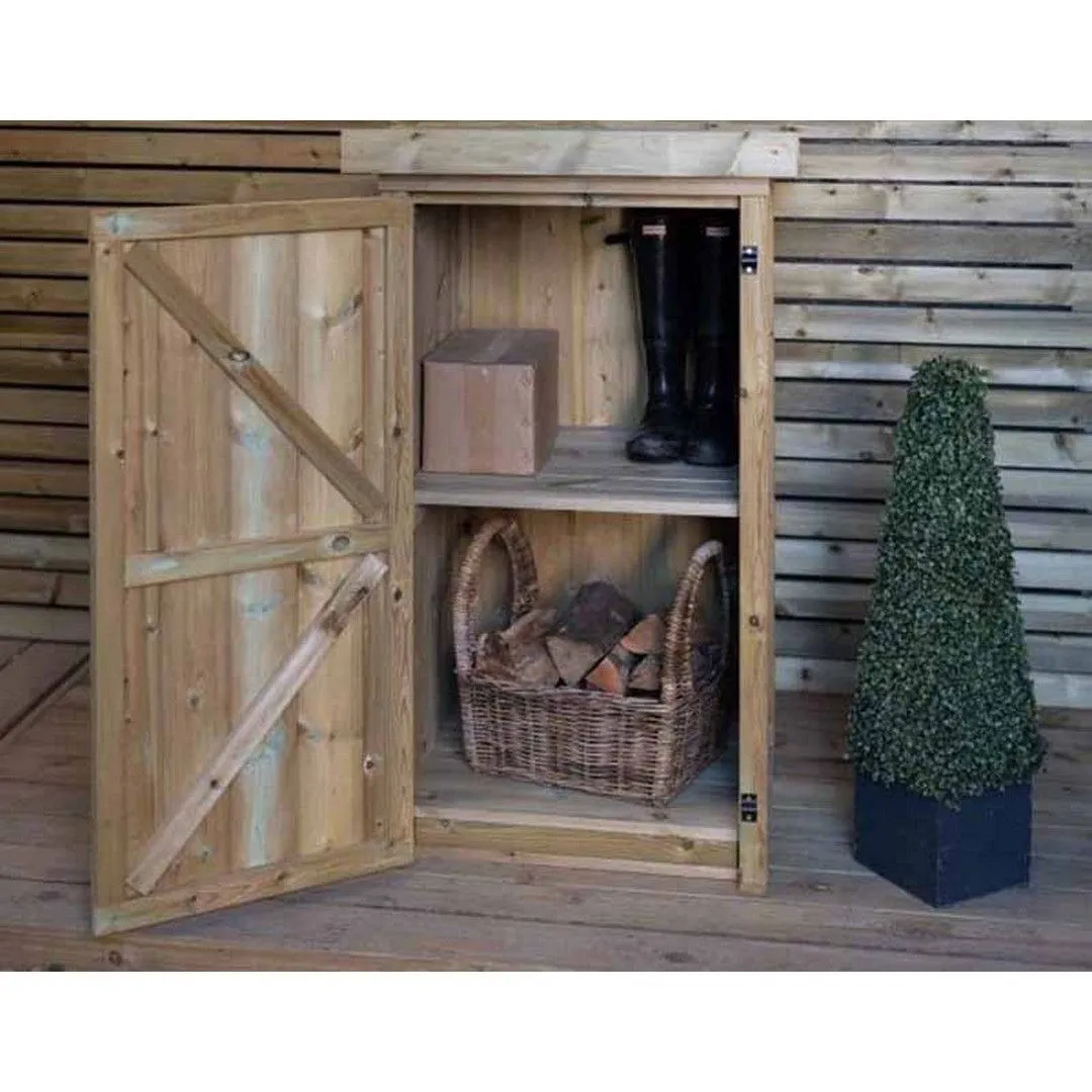 Buttercup Farm Pendle Parcel Store Large - Timber - L47 x W68 x H121 cm in Brown 5