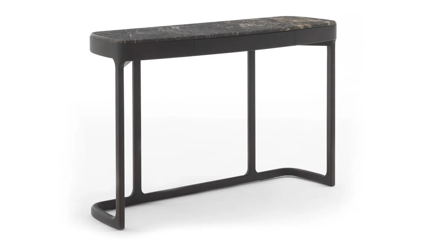 Porada Blush Console Moka Emperador Brown Marble